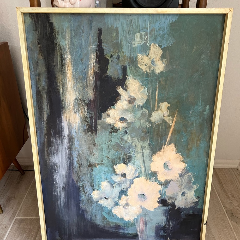 Original Mid-Century modern painting by artist Helen Von Buren (1920-2003) - Picture 6 of 8